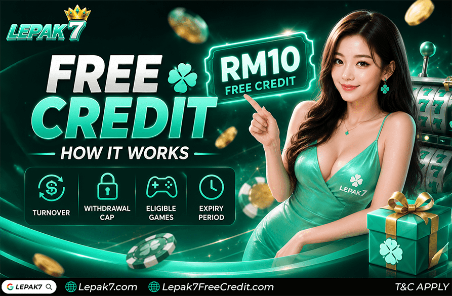 how free credit works Malaysia 2026 guide explaining turnover withdrawal caps eligible games expiry periods beginner mistakes and bonus rules