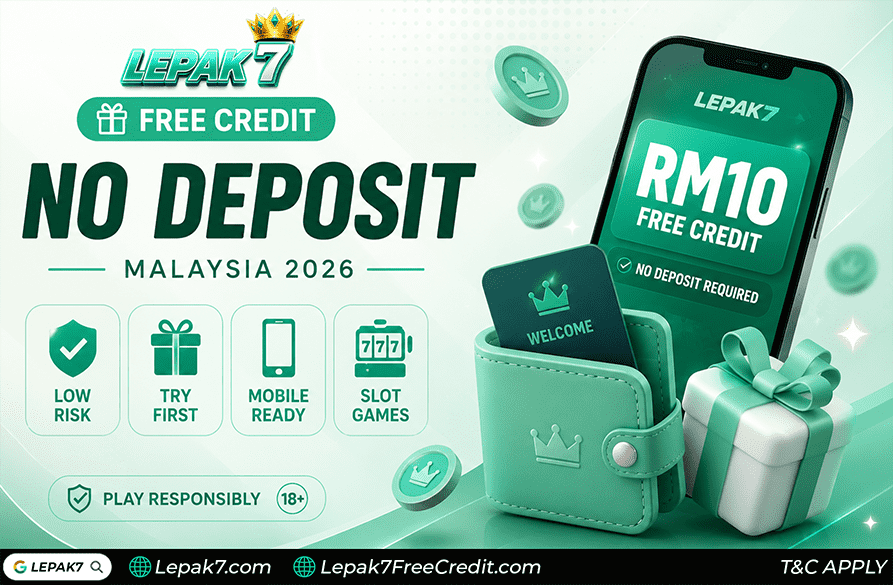 Free credit no deposit Malaysia 2026 guide showing turnover rules withdrawal conditions eligible slot games common mistakes and safer claiming tips