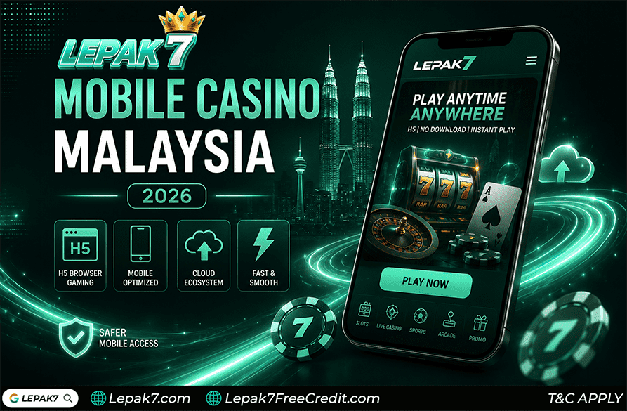 Mobile casino Malaysia 2026 guide showing H5 browser gaming mobile optimization cloud ecosystem fast loading and safer mobile access