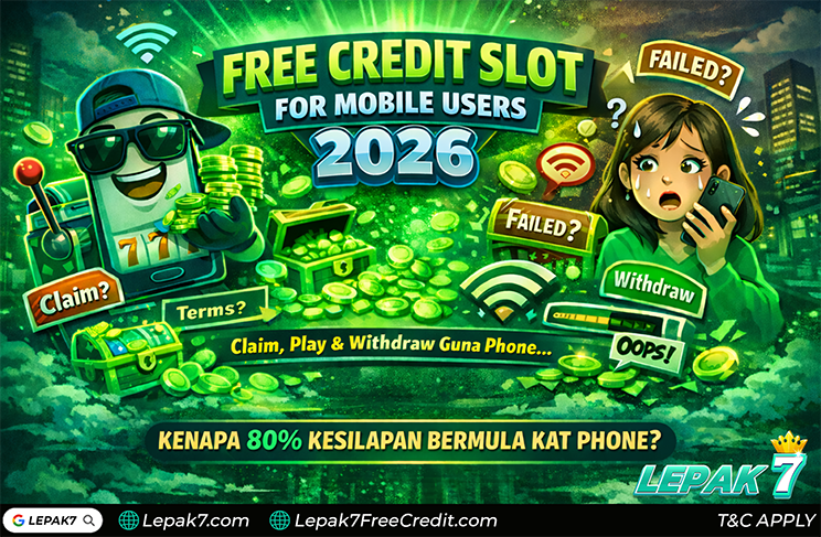 safe free credit slot platform Malaysia 2026 - safety checks scam red flags and what to verify before claiming free credit (Lepak7 guide)